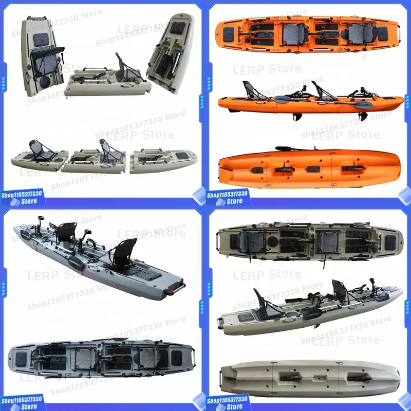 Fishing Kayak Sit In - Kayak Modulare da 14,5 Piedi con