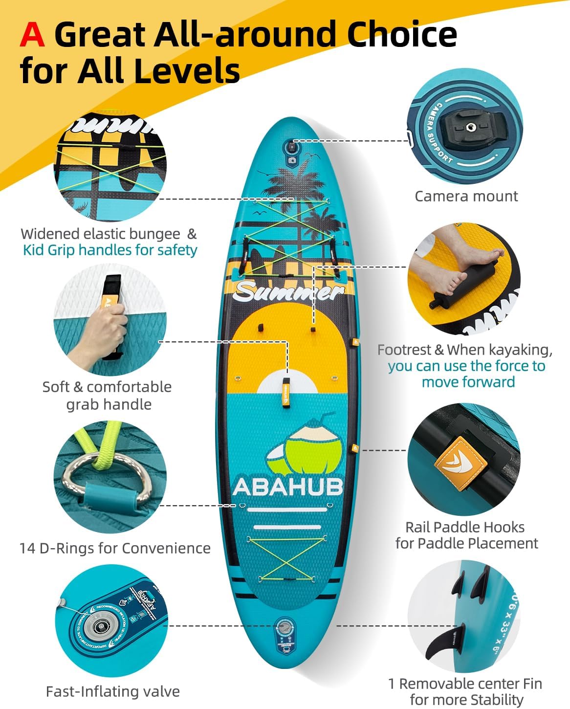 Tavola da Stand Up Paddle gonf - Fishing Kayak Inflatable recensione e prezzo