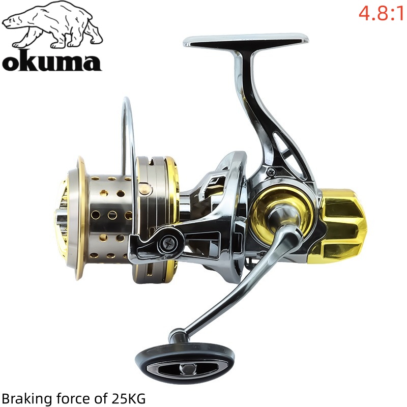 Mulinello da Pesca OKUMA 8000- - Abu Garcia Reel Max recensione e prezzo