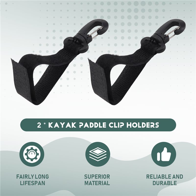 Clip di Fissaggio per Pagaia,  - Fishing Kayak Rod Holder recensione e prezzo